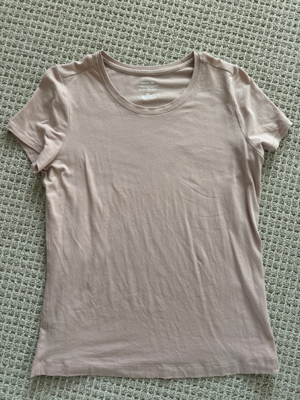 Banana Republic Short Sleeve Crewneck Tee in Dusty Rose